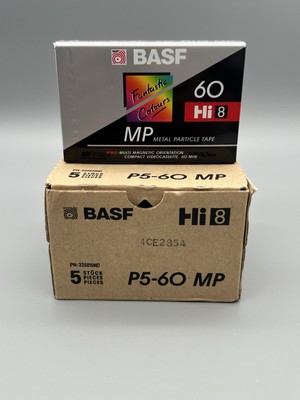 BASF MP HI8 MMO Maste P5-60 Kassette Cassette Tape - NEU & OVP