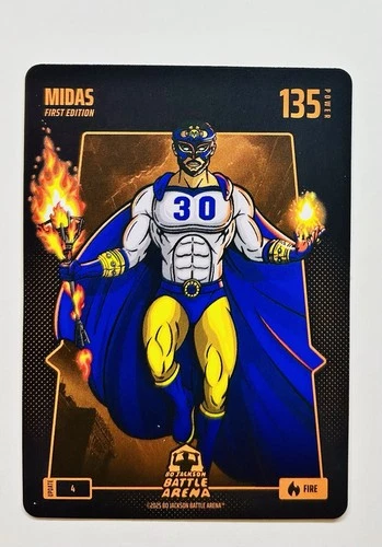 Bo Jackson Battle Arena Midas First Edition Steph Curry Fire Alpha Update BOBA