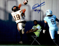 Dominique Rhymes Signed 8x10 Photo CFL Football BC Lions