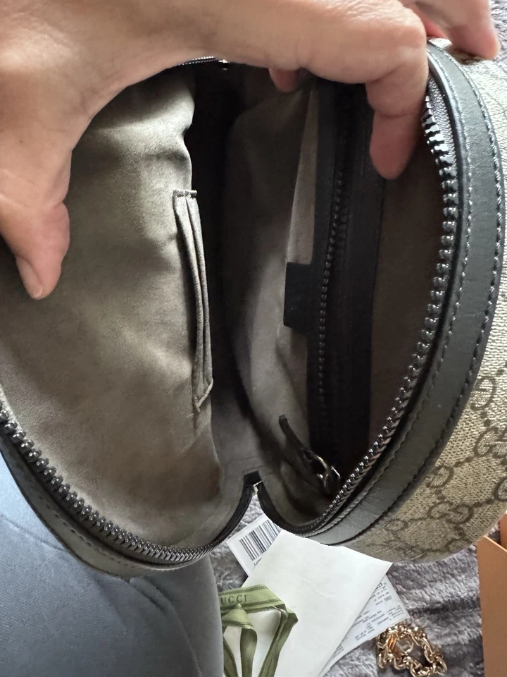 Gucci GG Supreme Monogram Small Eden Day Backpack Black - Imagem 4 de 4