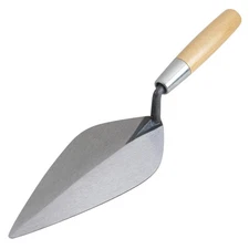 Kraft Tool Co 12 In. Narrow London Brick Trowel With Wood Handle