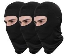 3 Pack Ski Mask Bandana Face Hat Motorcycle Balaclava Helmet Headwear