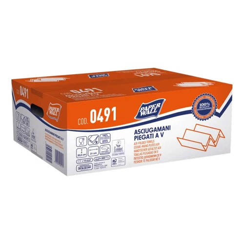 Handtücher Papier Gebogen Av Paperwall 20,5x21 CM 3000 Stk REALCARTA - Tücher - Bild 1 von 2