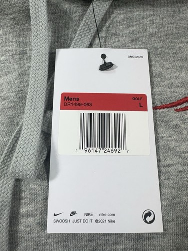 Nike New England Patriots Fleece Hoodie Herren Large Grau Neu Mit Etikett  - Bild 8 von 9