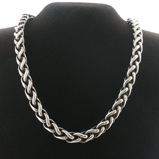 VINTAGE DAVID YURMAN WEIZEN KETTE HALSKETTE STERLINGSILBER 14K GELBGOLD 16"