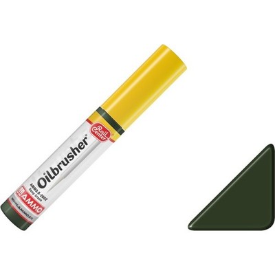 AMMO 4602602 AMMO.R-2602 Ölpinsel, Dunkelgrün, 10 ml Alle + Neu