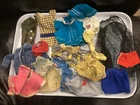 Lot of Vintage 1960s Miscellaneous Fashion  Doll Clothing Various Sizes & Brands