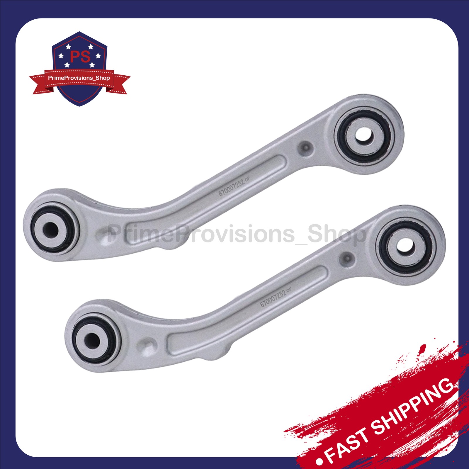 2x Rear Suspension Control Arm Kit Fits Maserati Ghibli Quattroporte 670007252