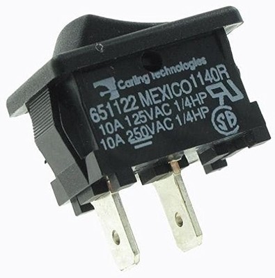 Sub-Mini Rocker Switch SPDT ON-None-OFF Solder Lug Terminal Mount
