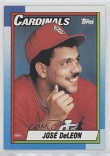 1990 Topps Jose DeLeon #257 0da0