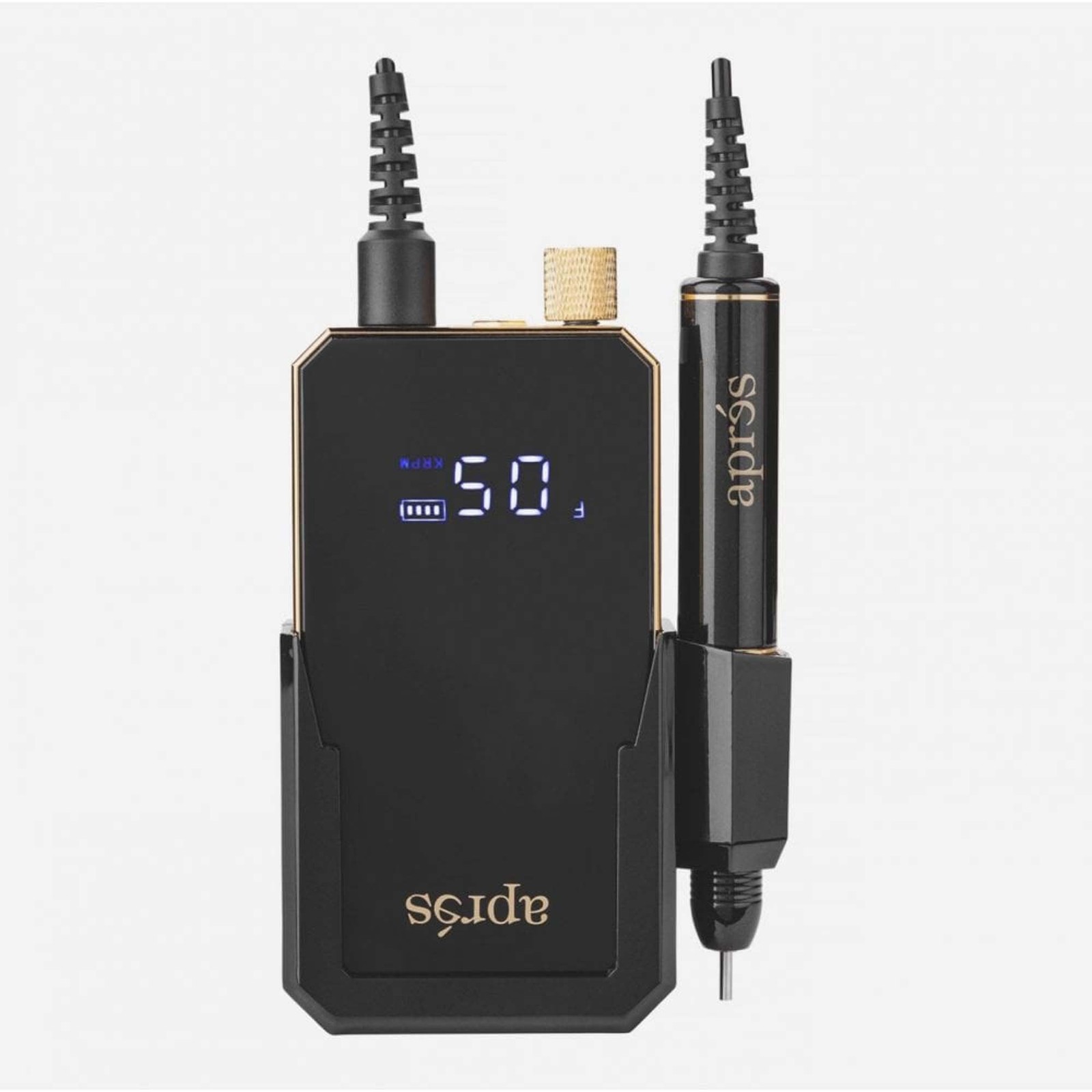Aprés E-file Nail Drill - Black (AP-B6EFILE)