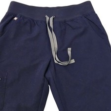 Figs Zamora Jogger Scrub Pants Women's Small Space Navy Technical Collection