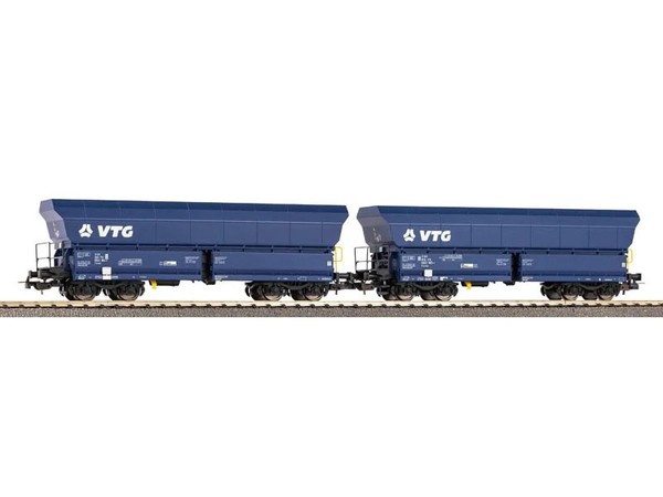 Piko 58282 2Er Set SchüTtgutwagen Falns Der Vtg, Ep.Vi, Dc, Spur H0-image