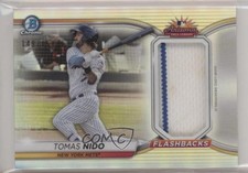 2021 Bowman Chrome AFL Flashbacks Relics 149/150 Tomas Nido #AFLR-TN 03rx