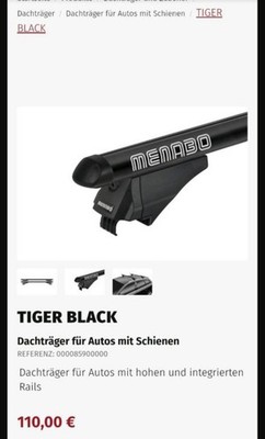 dachgepäckträger reling Menabo Tiger