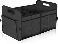 Trunk Organizer with 72L Large Capacity - Waterproof Collapsible 11 Pockets