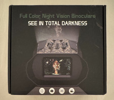 Shenzhen Starry Night Full Color Night Vision Binoculars + Camera - GRAY - NEW