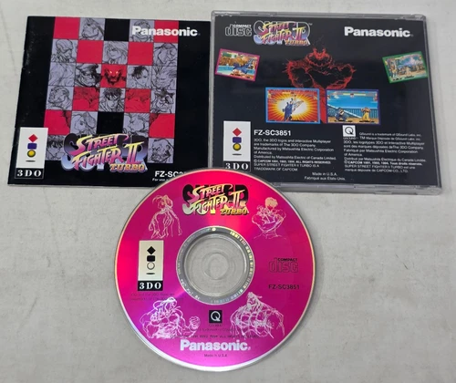 3DO Super Street Fighter II Turbo *Canadian Version*US Seller*Tested*F/S*