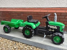 Dolu Kids Tractor Ride-On Pedal Operated