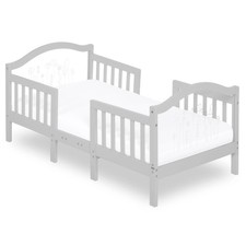 Dream On Me 622-G Rosie 3-in-1 Convertible Wooden Toddler Bed Frame Grey