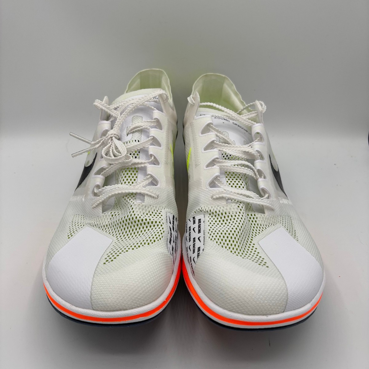 Nike ZoomX Dragonfly XC Spikes Mens Size 11.5 White Total Orange