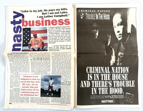 Rap Sheet Magazine of Hip Hop Straight Up #1 Premier Issue July 1992 DJ Quik - Picture 10 of 11