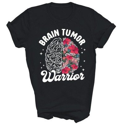 Brain Tumor Warrior Awareness Brain Cancer Unisex Shirt Gift