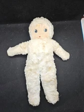 Antique Stuffed Snow Baby Eskimo Rag Doll