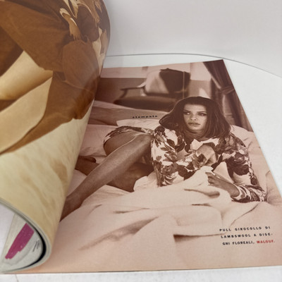 Supplemento n. 482 Vogue Italia Settembre 1990 Copertina Cover