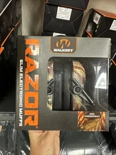 Walker's Razor Slim Electronic Ear Muffs (NRR 23dB) Camo - GWP-RSEM