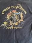Vintage Walt Disney World Pirates Of The Caribbean 2-Sided Shirt Youth Large — photo 1