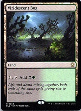 Viridescent Bog R DSC Regular Commander: Bloomburrow 352 NM
