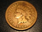 1882 Indian Head Cent Good #3