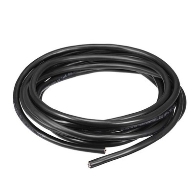 RVV Wire Cable 7 Conductor PVC Coated Copper 18AWG 9.8Ft 0.75x7mm² Black