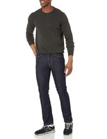 Amazon Essentials Herren Pullover Rundhals 100% Baumwolle Dunkelgrau Xxl