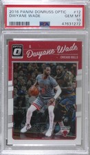 2016 Donruss Optic (Guarded by ) Dwyane Wade LeBron James PSA 10 GEM MT HOF e6p