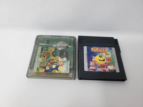 Super Mario Bros. Deluxe Nintendo Game Boy Color Torn Label Tested Free US Ship