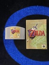 Nintendo 64 (N64) the Legend of Zelda Ocarina of Time Cartridge, Tested w/Manual