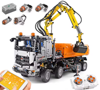 Mould King 19007 App&Rc Arocs Truck RC Baustein Modellbau Kinder Geschenk