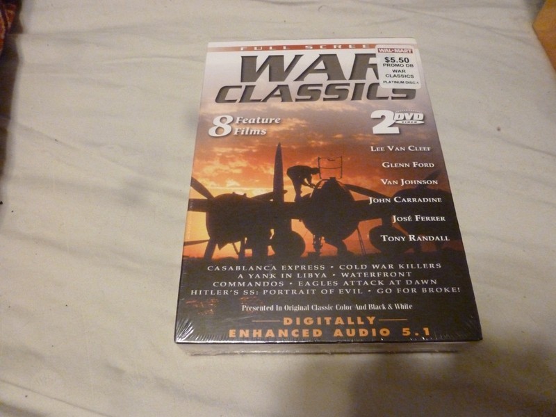 War Classics - Vol. 1: 8 Feature Films (DVD, 2003, 2-Disc Set)