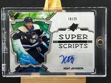 Kent Johnson 2022-23 Upper Deck SPx Super Scripts Rookie Auto 18/25 #SSR-KJ