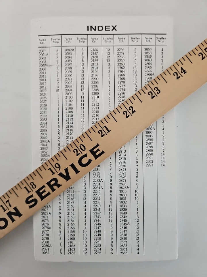 Vintage Zephirwolle ORCHIDEE Embroidery Wool Yarn C.U. Springer Sample Book EUC - Image 4 of 4