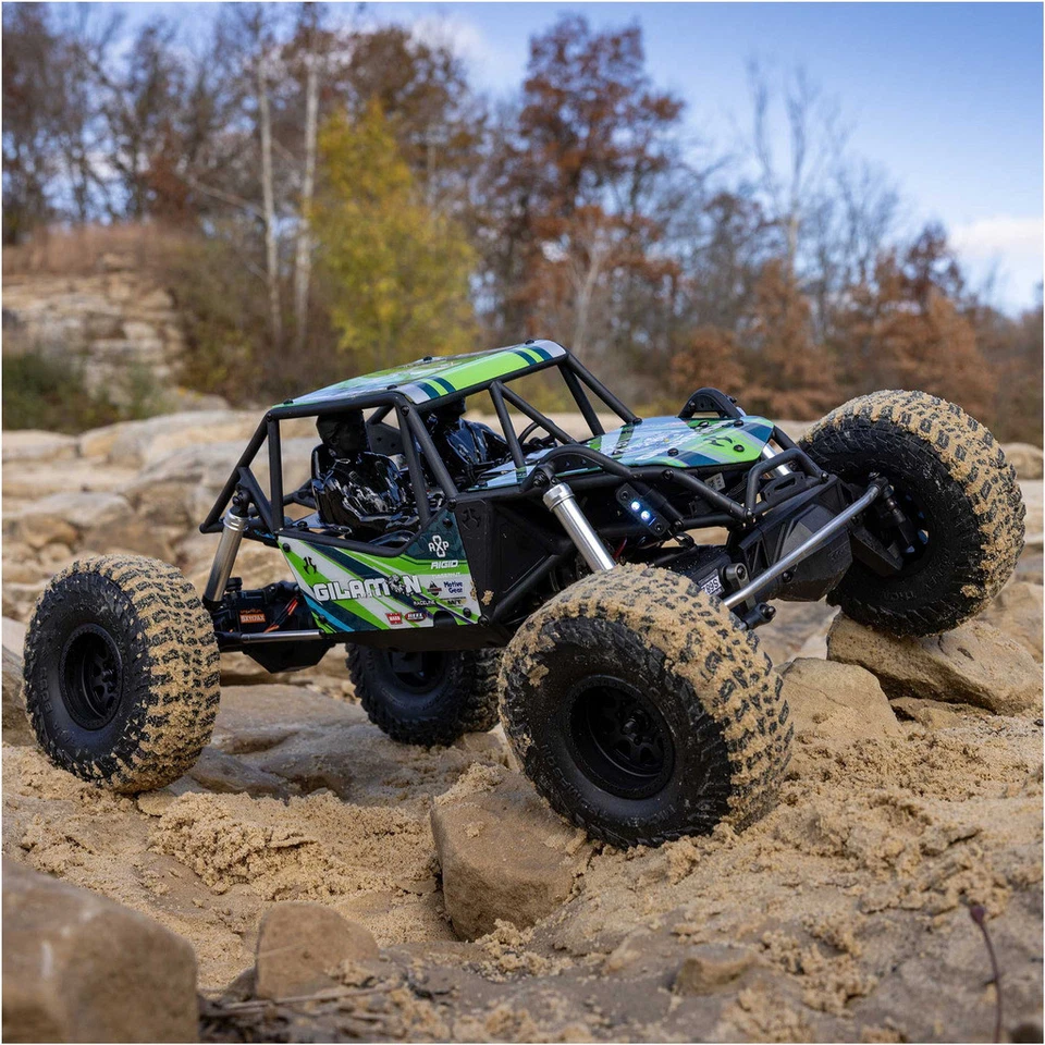 Axial Racing -1207T1 1/8 AXP8 Gilamon 2.2 4X4 RTR Brushed Trail Buggy Green - Image 3 of 3