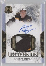 2017 Upper Deck The Cup Rookie Gold Foil 18/24 Anders Bjork #120 Patch Auto xp6