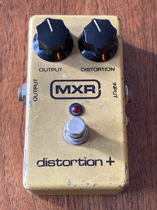 MXR Distortion + ビンテージ MXR Distortion + 1970s with box and papers collectors