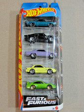 Hot Wheels 1:64 Fast  Furious 5 Pack Cars Set 2025