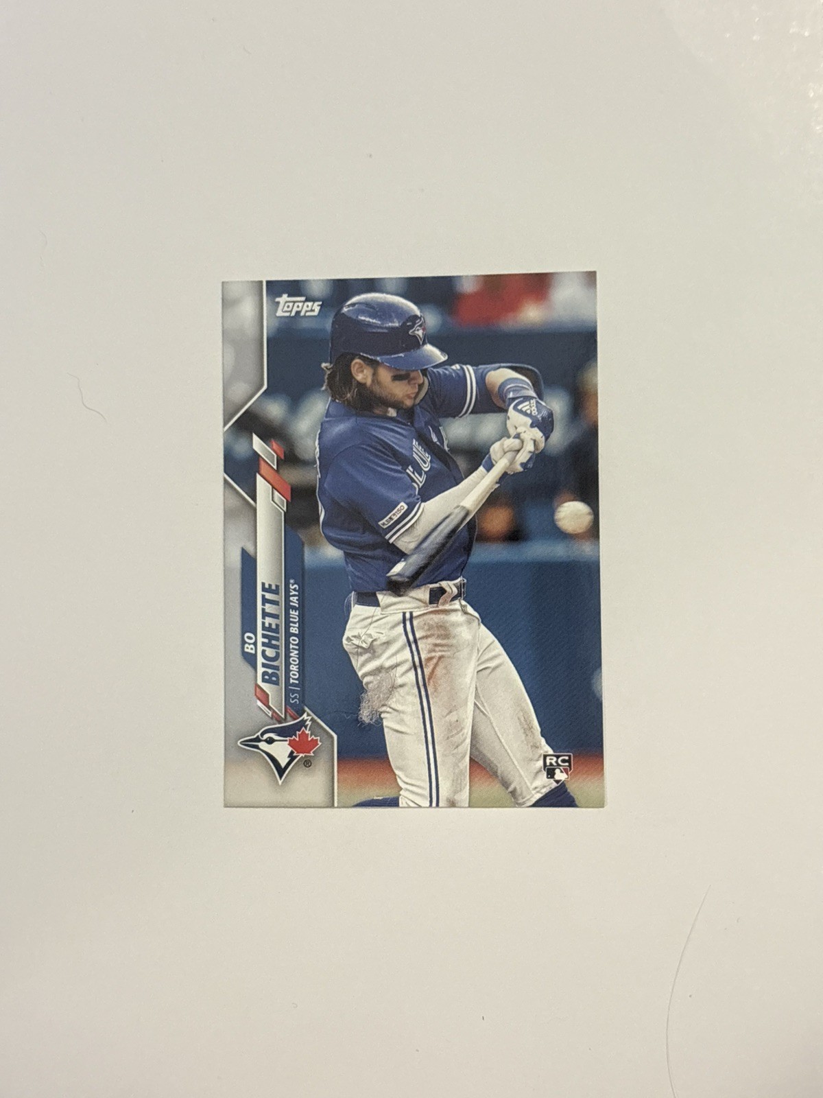 2020 Topps - Complete Set Variation Bo Bichette #78 Rookie Card RC Blue Jays 