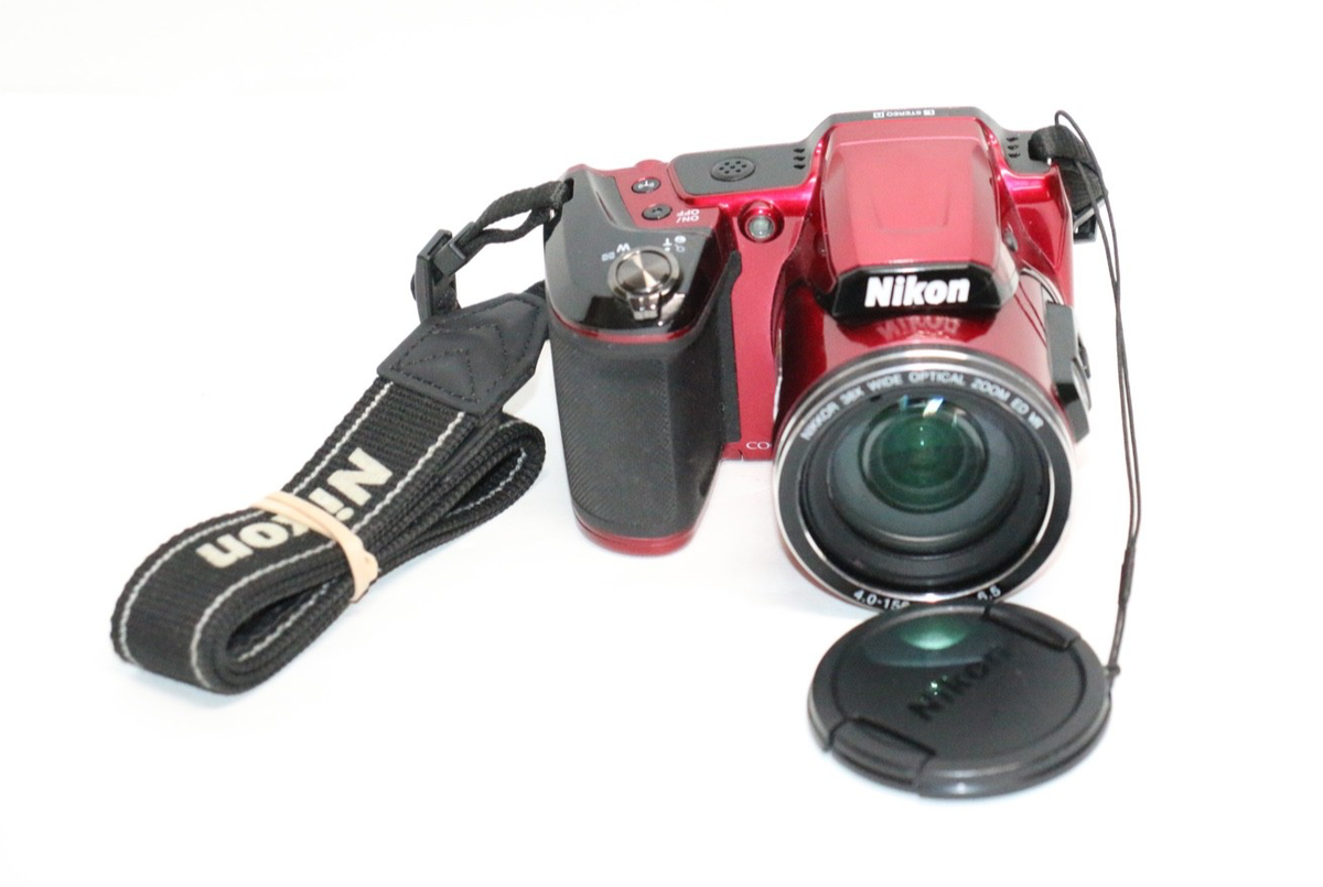 Nikon COOLPIX L840 Digital Camera Red 16MP 38x Optical Zoom | eBay