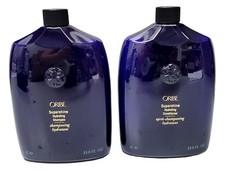Oribe DUO Supershine Hydrating Conditioner and Shampoo 33.8 oz each