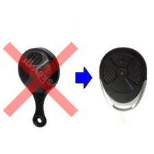 LaserLine Car Alarm T116 Key Fob Remote Control Complete Working - T 108